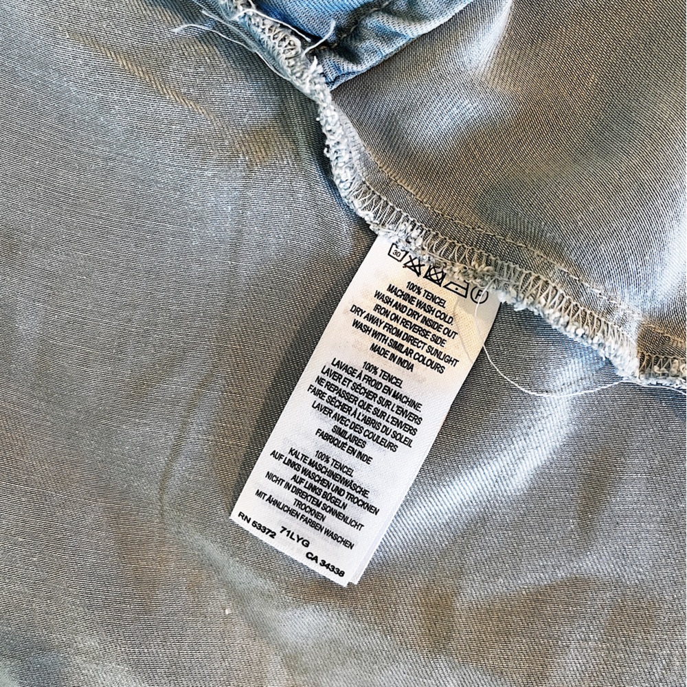 French Connection Shirred Button Down Mini Dress … - image 8